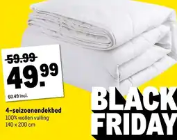 Makro 4-seizoenendekbed aanbieding
