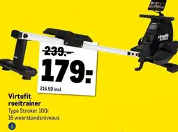 Makro Virtufit roeitrainer aanbieding