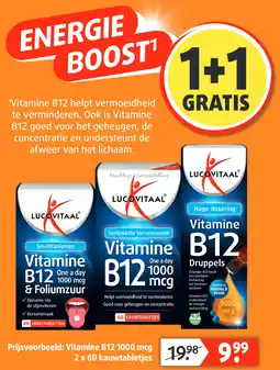 Lucovitaal Witamine B12 1000 mcg aanbieding