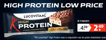 Lucovitaal HIGH PROTEIN LOW PRICE aanbieding