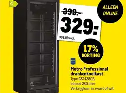 Makro Metro Professional drankenkoelkast aanbieding