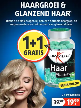 Lucovitaal HAARGROEI & GLANZEND HAAR aanbieding