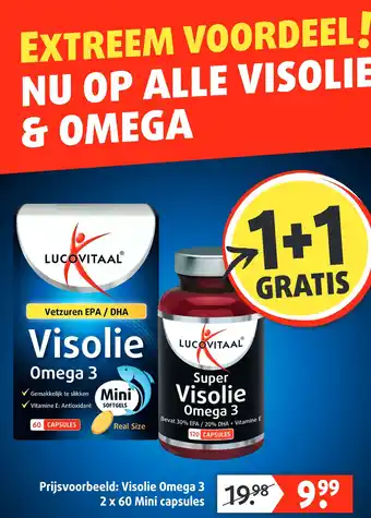 Lucovitaal Visolie Omega 3 aanbieding
