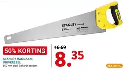 Kluswijs STANLEY HANDZAAG UNIVERSEEL aanbieding