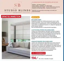 Kluswijs ROLGORDIJNEN aanbieding