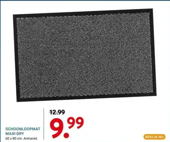 Kluswijs SCHOONLOOPMAT MAXI DRY aanbieding