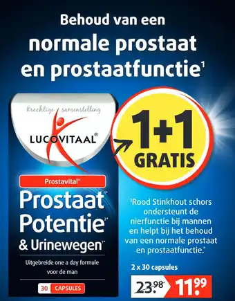 Lucovitaal Prostavital® Prostaat Potentie & Urinewegen aanbieding