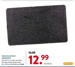 Kluswijs DROOGLOOPMAT ABSORBER aanbieding