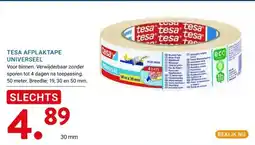 Kluswijs TESA AFPLAKTAPE aanbieding