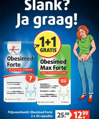 Lucovitaal Obesimed Forte aanbieding