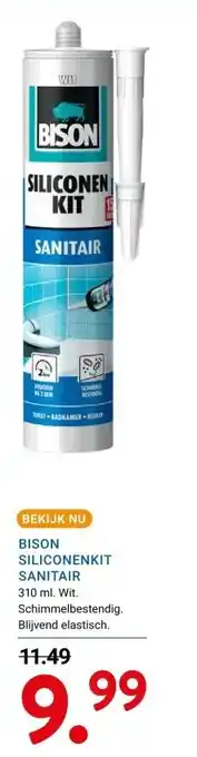 Kluswijs BISON SILICONENKIT SANITAIR aanbieding