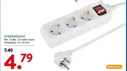 Kluswijs STEKKERDOOS aanbieding