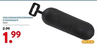 Kluswijs VERLENGSNOERVERBINDER STEKKERSAFE aanbieding