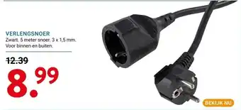 Kluswijs VERLENGSNOER aanbieding