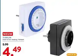 Kluswijs TIJDKLOK aanbieding