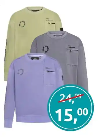 Jola Mode Sweater antracite aanbieding