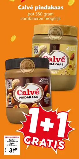 CoopCompact Calvé pindakaas aanbieding