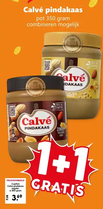 CoopCompact Calvé pindakaas aanbieding