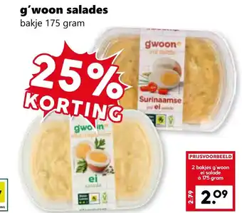 CoopCompact g'woon salades aanbieding