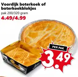 CoopCompact Voordijk boterkoek of boterkoekblokies aanbieding