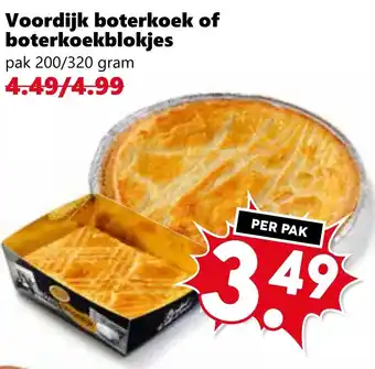 CoopCompact Voordijk boterkoek of boterkoekblokies aanbieding