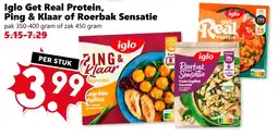 CoopCompact Iglo Get Real Protein, Ping & Klaar of Roerbak Sensatie aanbieding