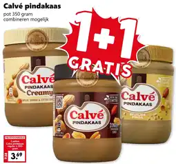 CoopCompact Calvé pindakaas aanbieding