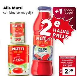 CoopCompact Alle Mutti aanbieding
