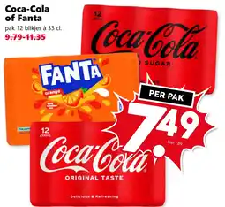 CoopCompact Coca-Cola of Fanta aanbieding
