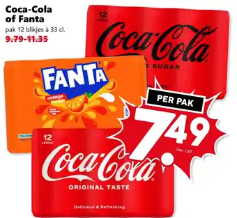 CoopCompact Coca-Cola of Fanta aanbieding