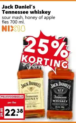 CoopCompact Jack Daniel's Tennessee whiskey aanbieding