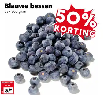Coop Blauwe bessen aanbieding