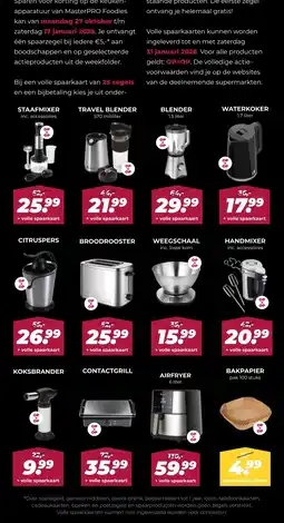 Coop SPAAR VOOR KORTING OP KEUKEN APPARATUUR aanbieding