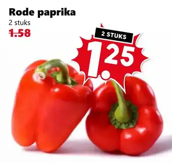 Coop Rode paprika aanbieding