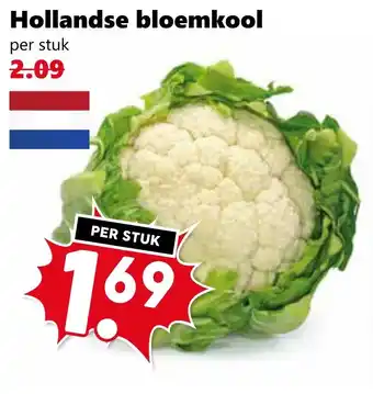 Coop Hollandse bloemkool aanbieding