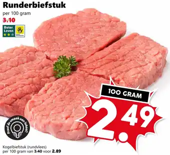 Coop Runderbiefstuk aanbieding