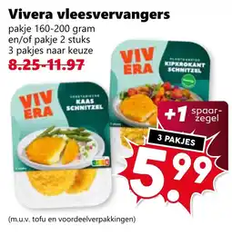 Coop Vivera vleesvervangers aanbieding