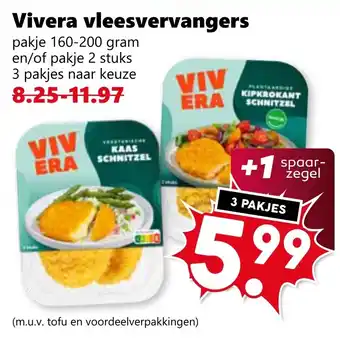 Coop Vivera vleesvervangers aanbieding