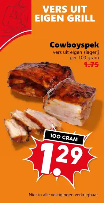 Coop Cowboyspek aanbieding