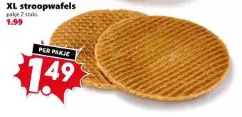 Coop XL stroopwafels aanbieding