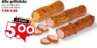 Coop Alle grillsticks aanbieding