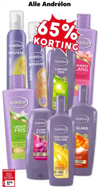 Coop Alle Andrélon aanbieding