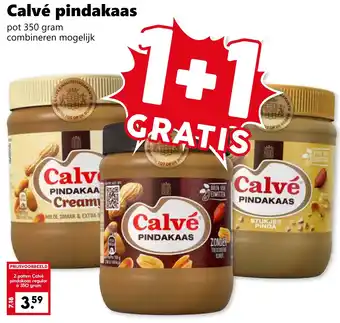Coop Calvé pindakaas aanbieding