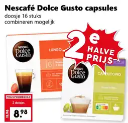 Coop Nescafé Dolce Gusto capsules aanbieding