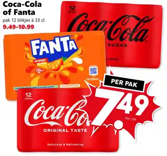 Coop Coca-Cola of Fanta aanbieding