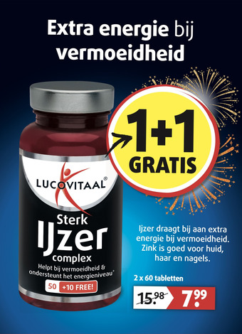 Lucovitaal Sterk IJzer Complex aanbieding