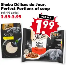 Coop Sheba Délices du Jour, Perfect Portions of soup aanbieding