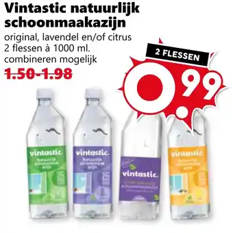 Coop Vintastic natuurlijk schoonmaakazijn aanbieding