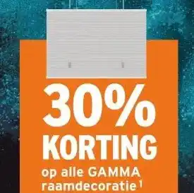 GAMMA alle GAMMA raamdecoratie 1 aanbieding