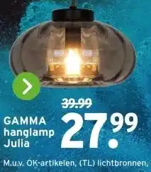 GAMMA GAMMA hanglamp Julia aanbieding